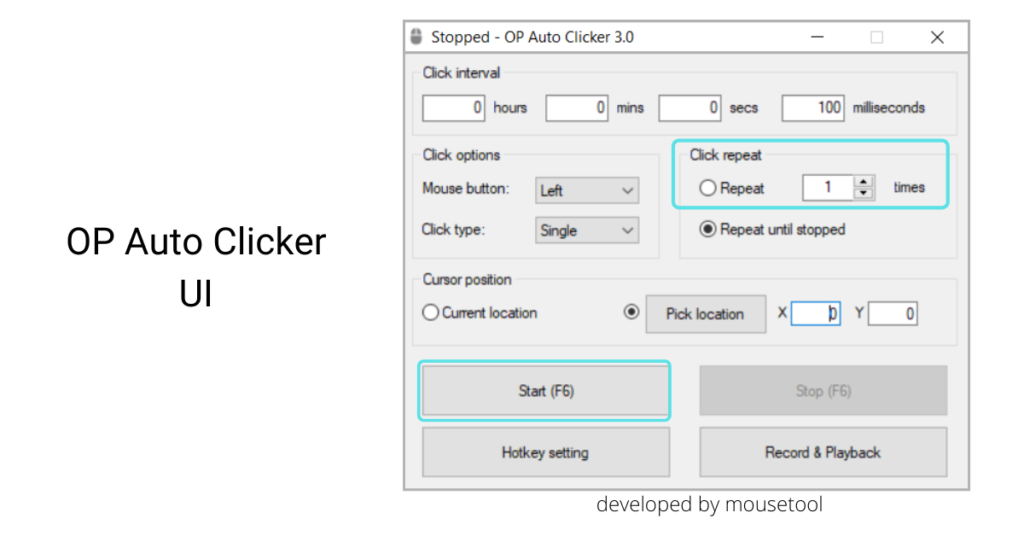 how to use the op auto clicker